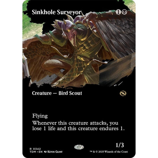 Image for Sinkhole Surveyor (Borderless) (342) (TDM) - Magic: The Gathering