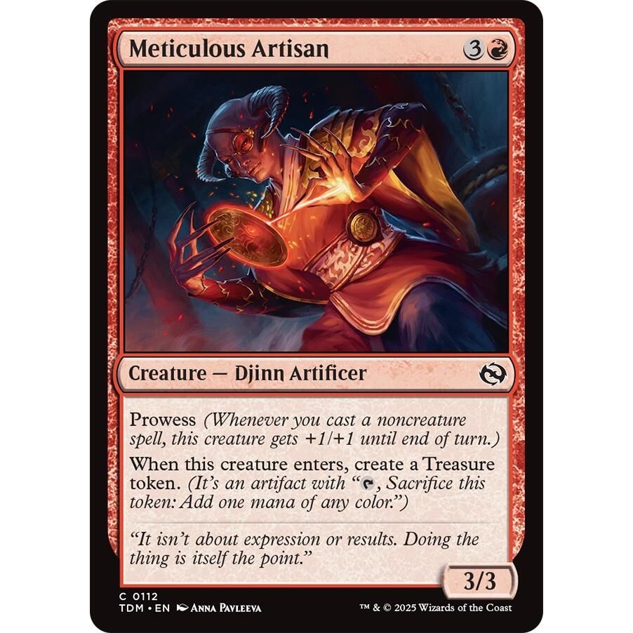 Image for Meticulous Artisan (112) (TDM) - Magic: The Gathering