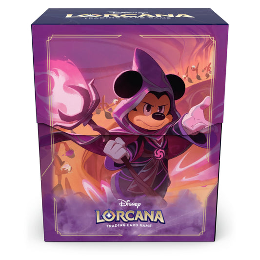 Image for Disney Lorcana Deck Box - Mickey Mouse, Wayward Sorcerer - Deck Boxes