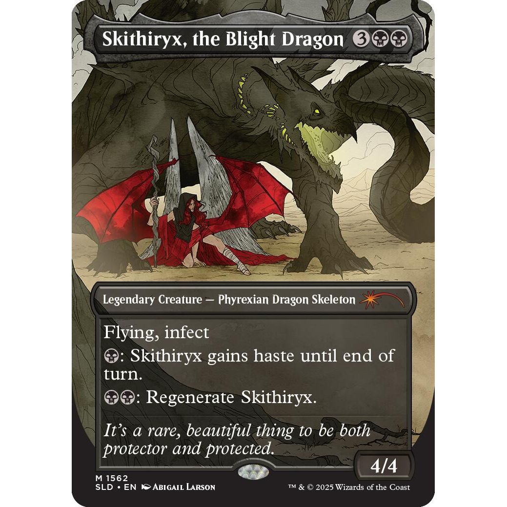 Image for Skithiryx, the Blight Dragon (1562) (SLD) - Magic: The Gathering
