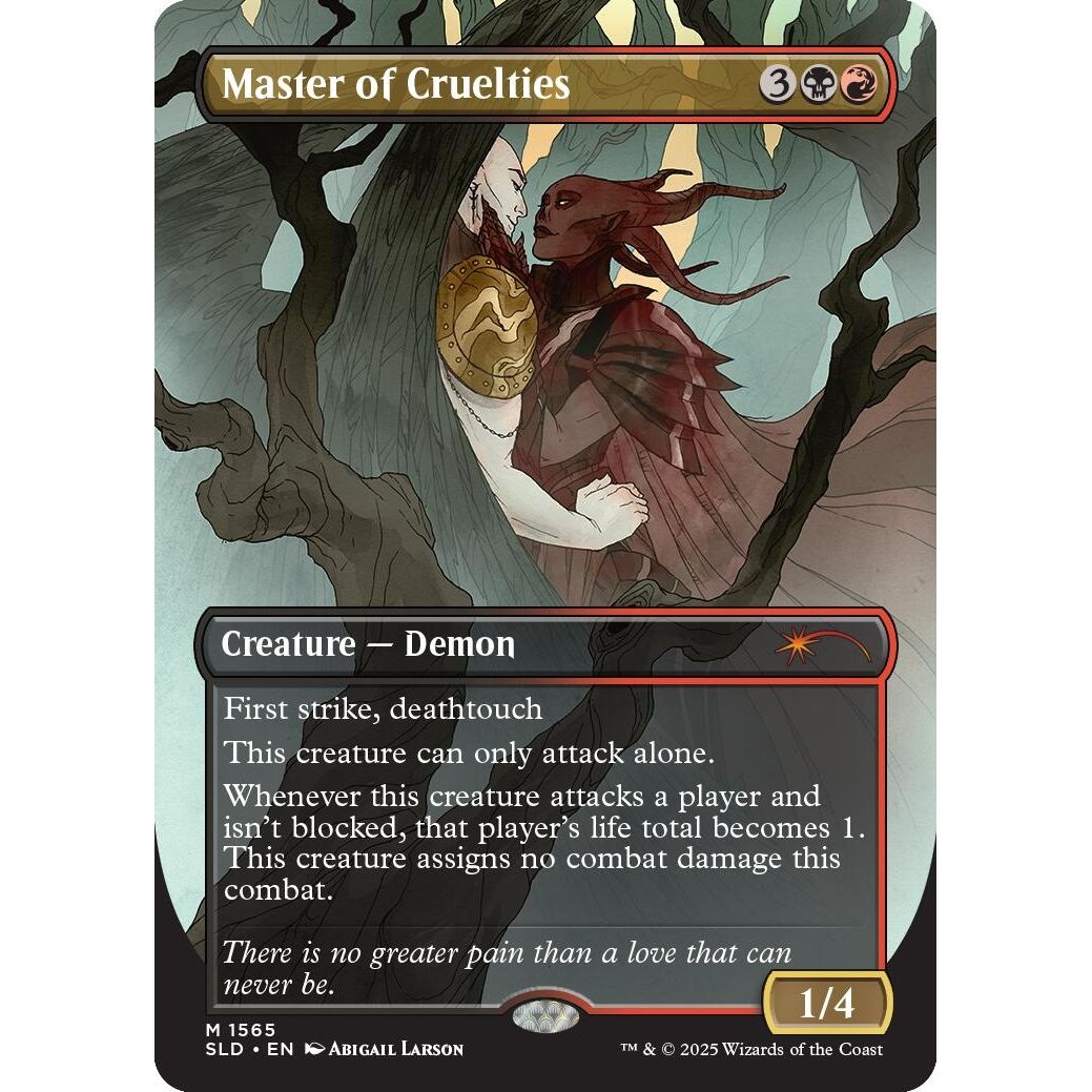 Image for Master of Cruelties (1565) (SLD) - Magic: The Gathering