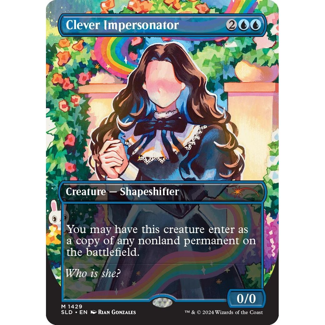 Image for Clever Impersonator (1429) (SLD) - Magic: The Gathering