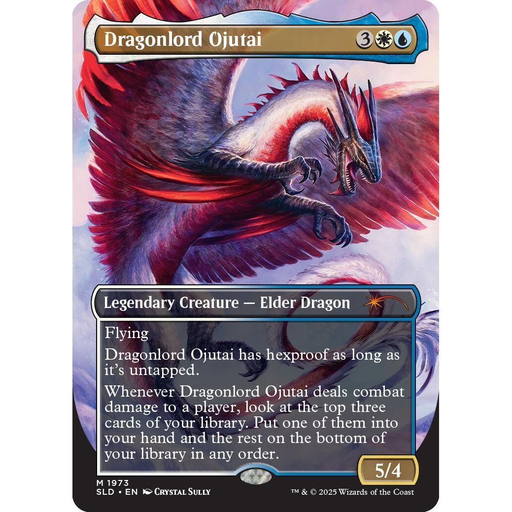 Image for Dragonlord Ojutai (1973) (SLD) - Magic: The Gathering
