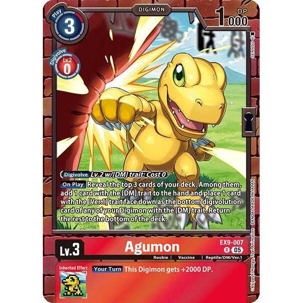 Image for Agumon (EX9-007 R) (EX09) - Digimon Card Game