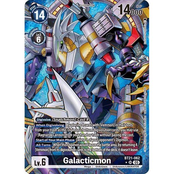 Image for Galacticmon (Alternate Art) (BT21-062 SR) (BT21) - Digimon Card Game
