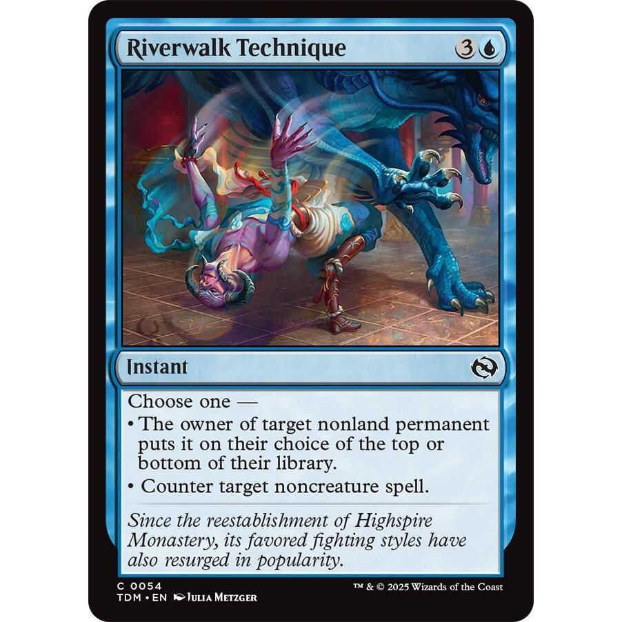 Image for Riverwalk Technique (54) (TDM) - Magic: The Gathering