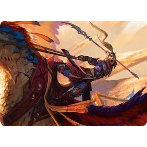 Image for Dragonback Lancer Art Card (3/54) (3) (AATDM) - Magic: The Gathering