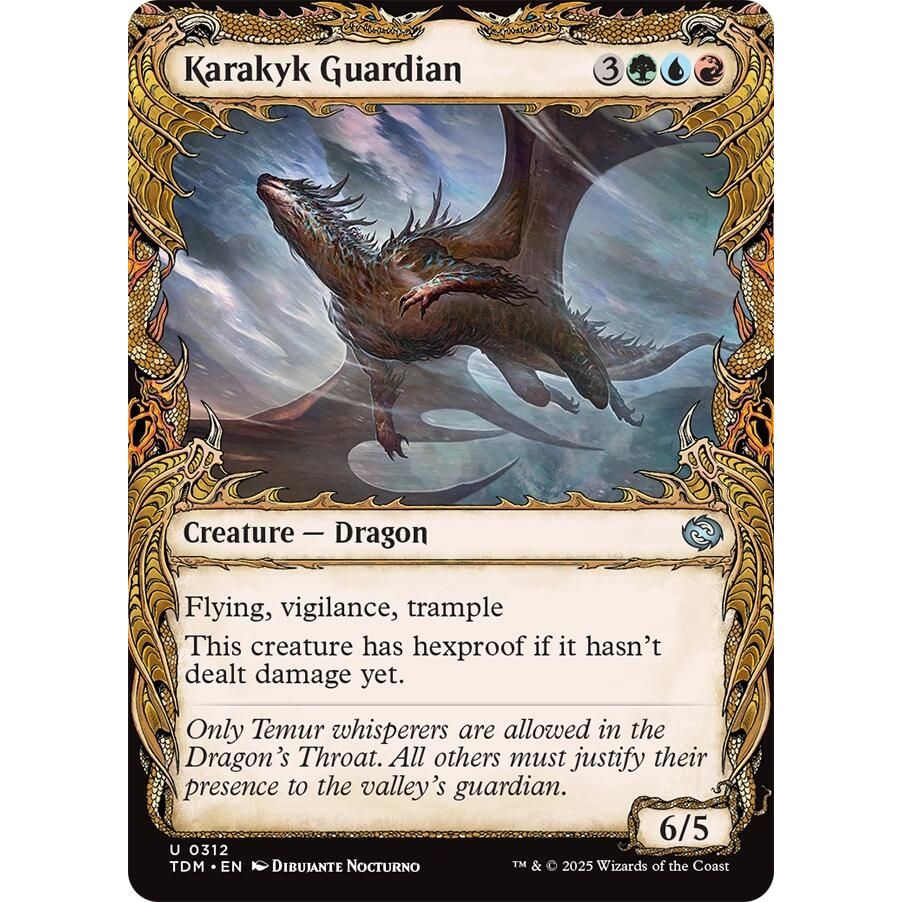 Image for Karakyk Guardian (Showcase) (312) (TDM) - Magic: The Gathering