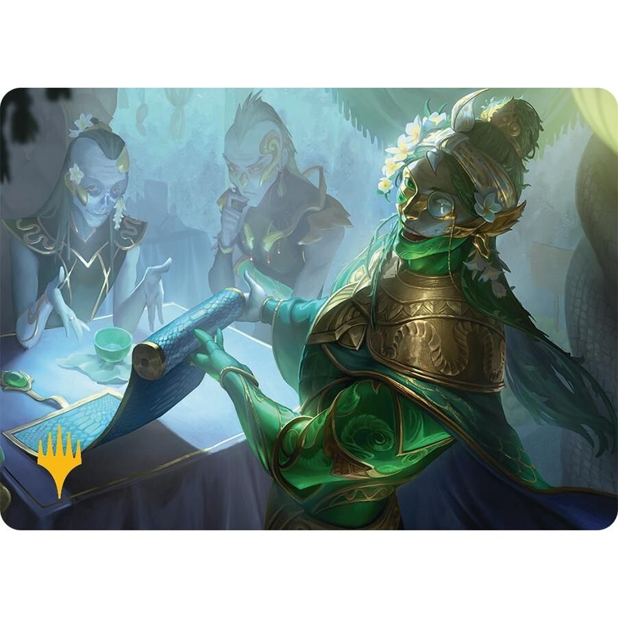 Image for Sibsig Appraiser Art Card (8/54) (Gold-Stamped Planeswalker Symbol) (8) (AATDM) - Magic: The Gathering