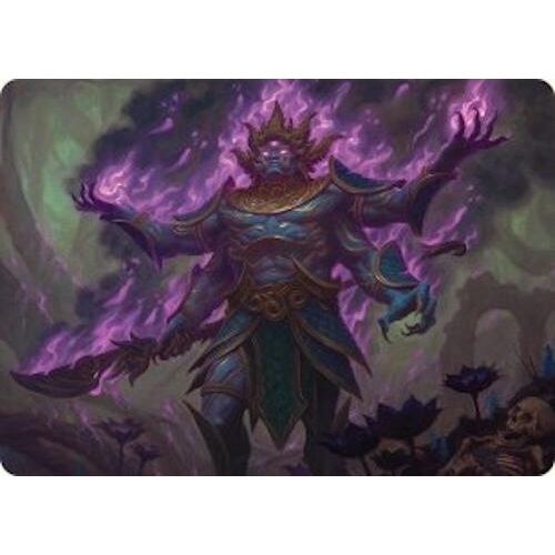 Image for Rot-Curse Rakshasa Art Card (13/54) (13) (AATDM) - Magic: The Gathering