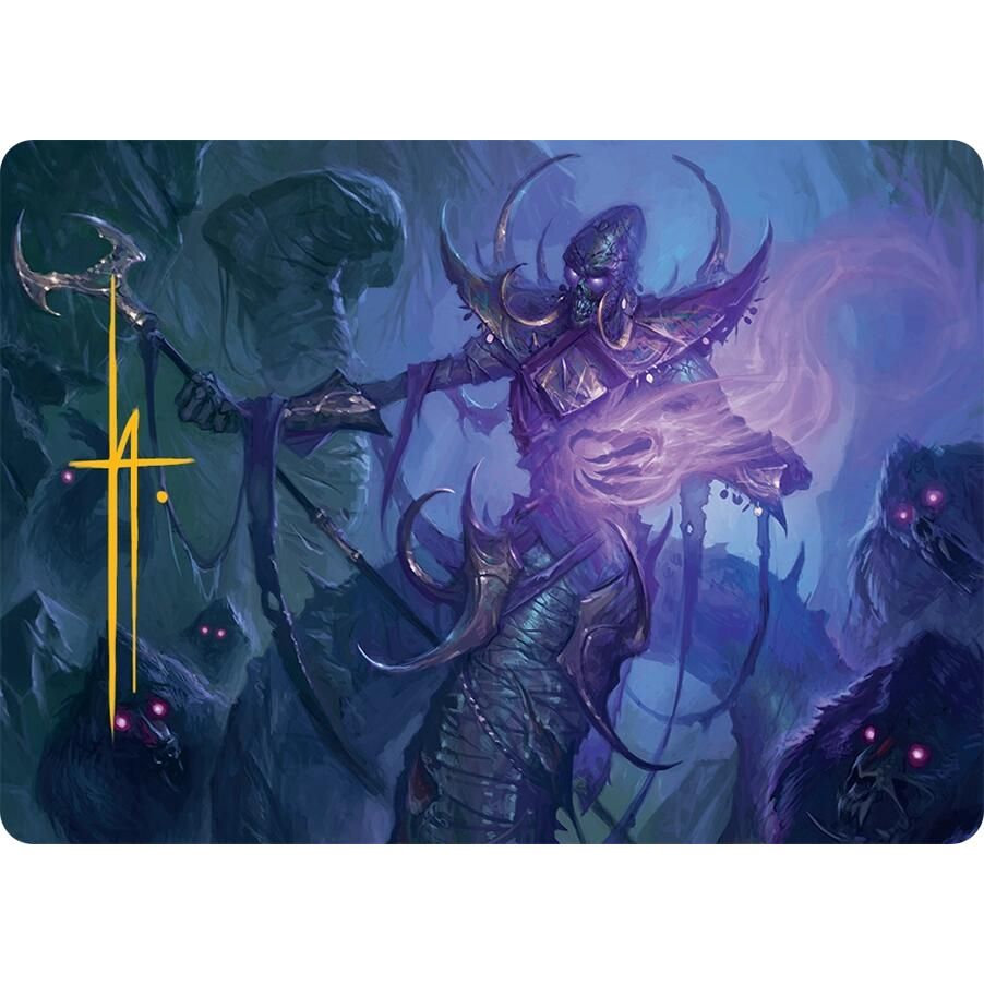 Image for Sidisi, Regent of the Mire Art Card (14/54) (Gold-Stamped Signature) (14) (AATDM) - Magic: The Gathering