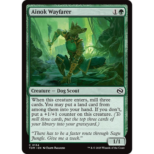 Image for Ainok Wayfarer (134) (TDM) - Magic: The Gathering