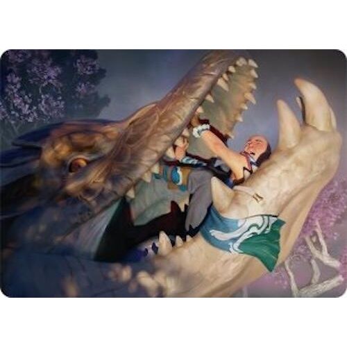Image for Jaws of Defeat Art Card (53/54) (53) (AATDM) - Magic: The Gathering