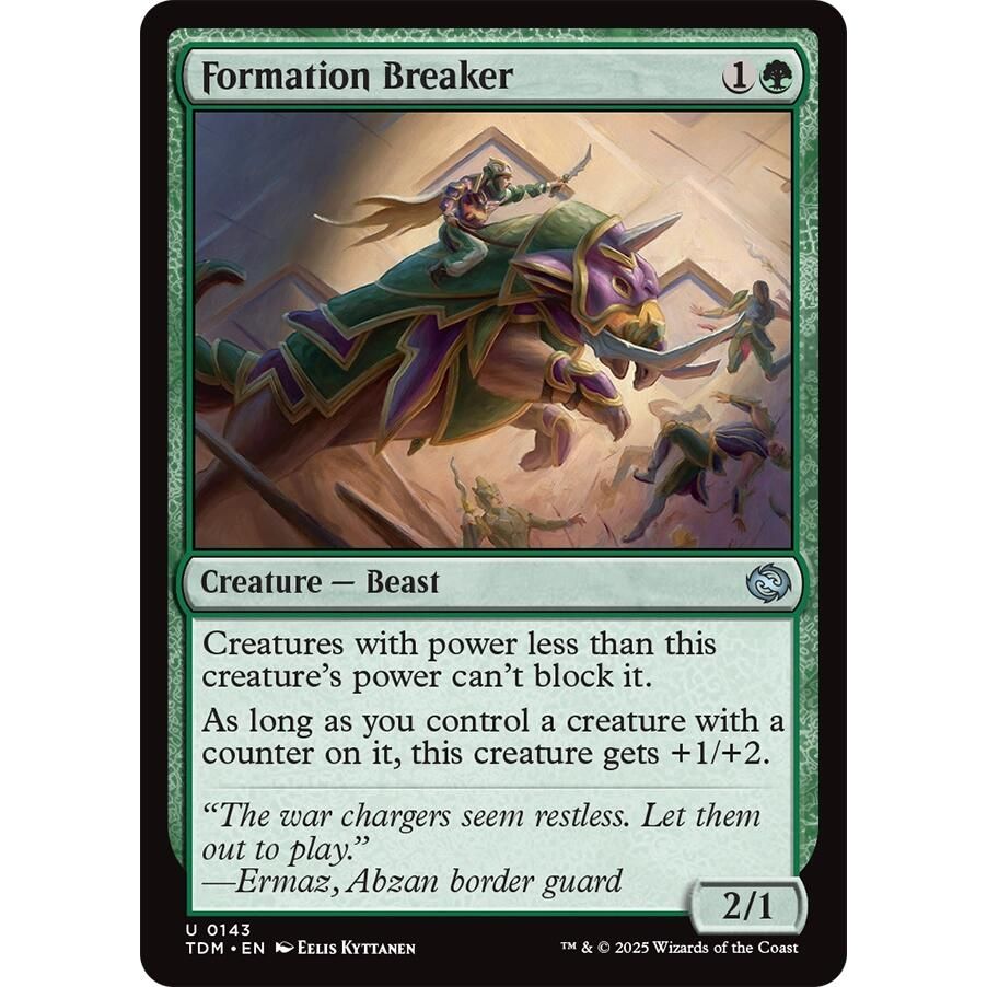 Image for Formation Breaker (143) (TDM) - Magic: The Gathering