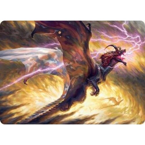 Image for Stormscale Scion Art Card (17/54) (17) (AATDM) - Magic: The Gathering
