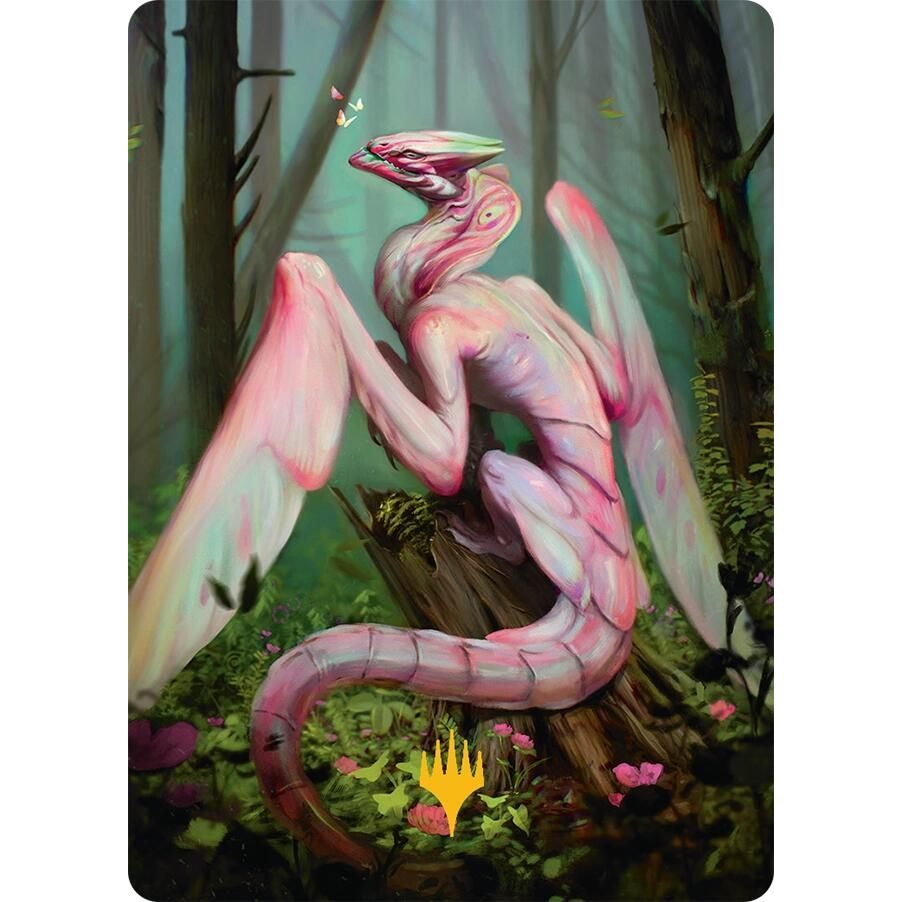 Image for Bloomvine Regent Art Card (46/54) (Gold-Stamped Planeswalker Symbol) (46) (AATDM) - Magic: The Gathering
