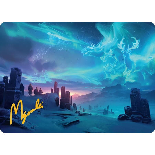 Image for Auroral Procession Art Card (20/54) (Gold-Stamped Signature) (20) (AATDM) - Magic: The Gathering