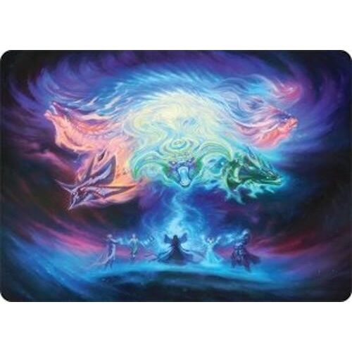 Image for Call the Spirit Dragons Art Card (21/54) (21) (AATDM) - Magic: The Gathering