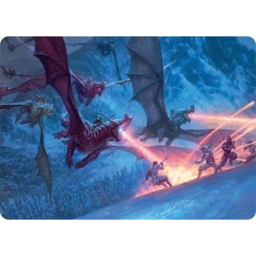 Image for Dragonback Assault Art Card (22/54) (22) (AATDM) - Magic: The Gathering
