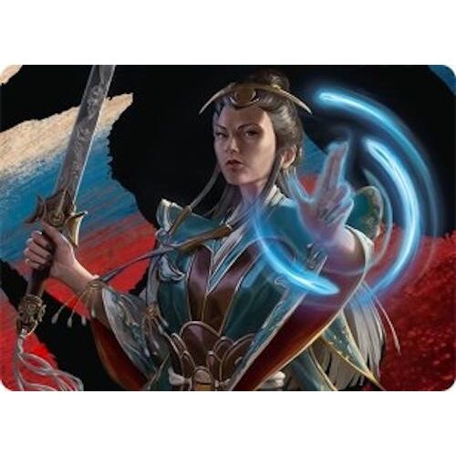 Image for Narset, Jeskai Waymaster Art Card (44/54) (44) (AATDM) - Magic: The Gathering
