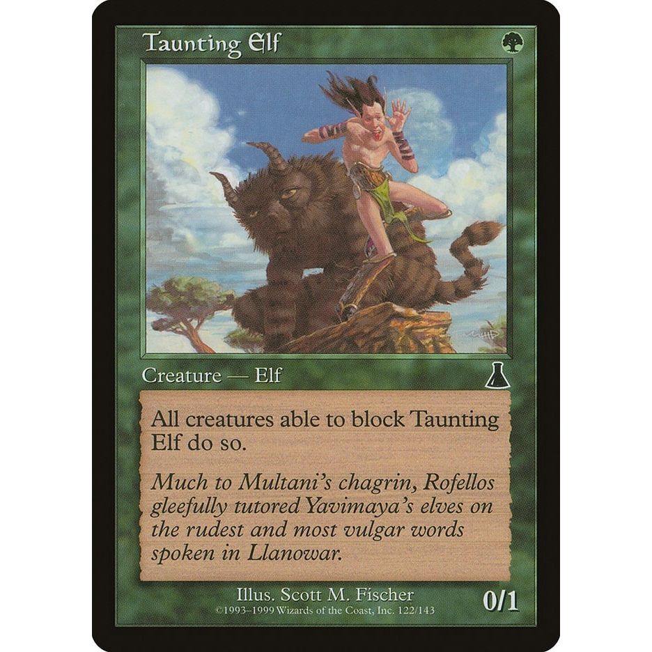 Image for Taunting Elf (122) (UDS) - Magic: The Gathering