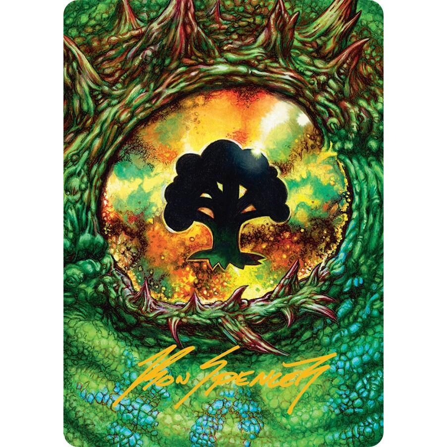 Image for Forest Art Card (32/54) (Gold-Stamped Signature) (32) (AATDM) - Magic: The Gathering