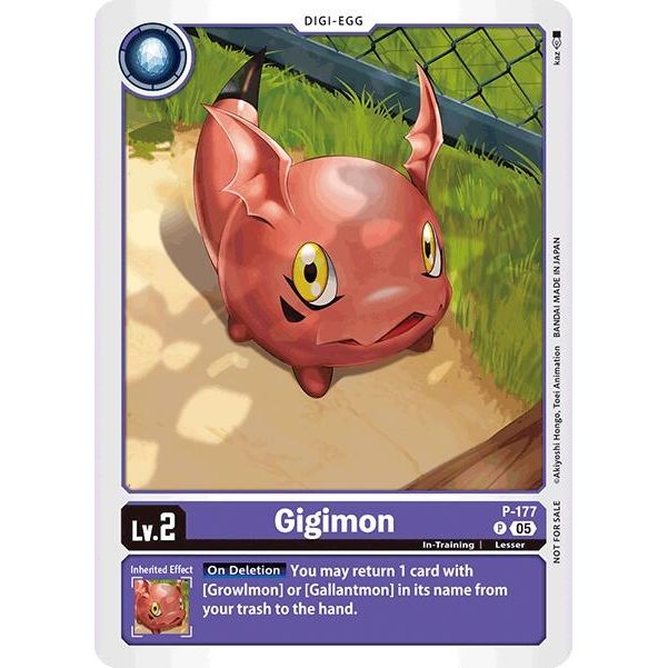 Image for Gigimon (Store Tournament 2025 Vol.2 Participation Pack) (P-177 P) (D-PR) - Digimon Card Game