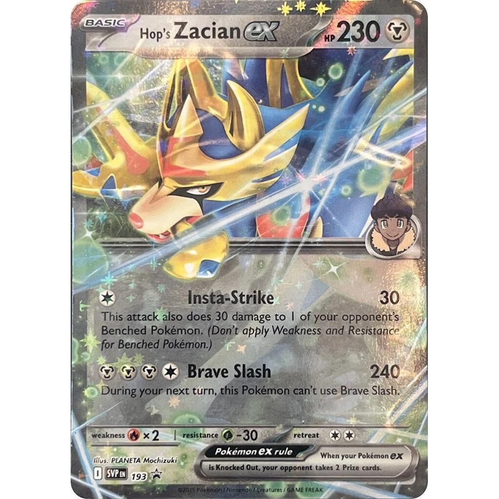 Image for Hop's Zacian ex - SVP193 (SVP193) (SVP) - Pokemon