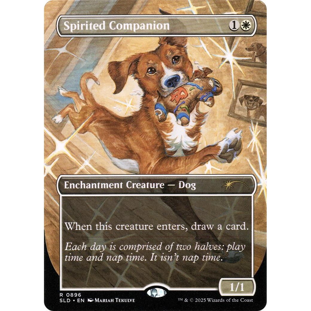 Image for Spirited Companion (0896) (896) (SLD) - Magic: The Gathering