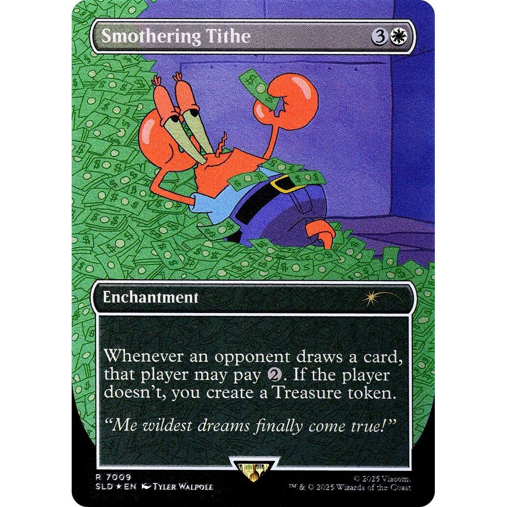 Image for Smothering Tithe (7009) (Rainbow Foil) (7009) (SLD) - Magic: The Gathering