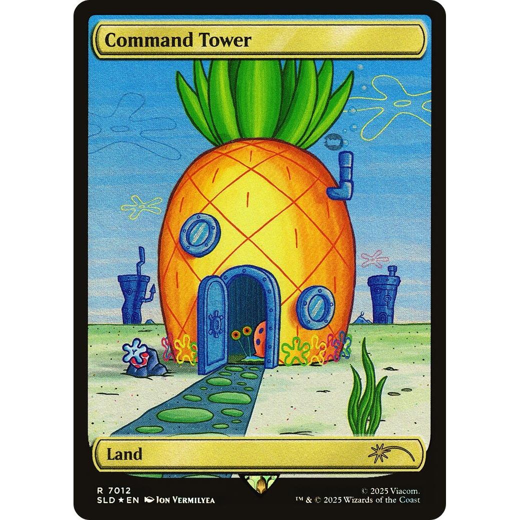 Image for Command Tower (7012) (Rainbow Foil) (7012) (SLD) - Magic: The Gathering