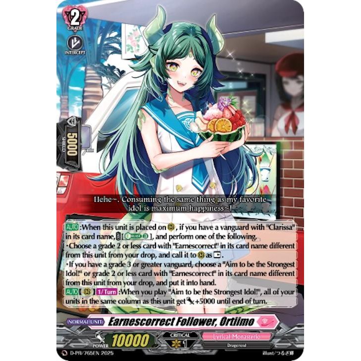 Image for Earnescorrect Follower, Ortilmo (D-PR/765EN) (D-PR) - Cardfight Vanguard