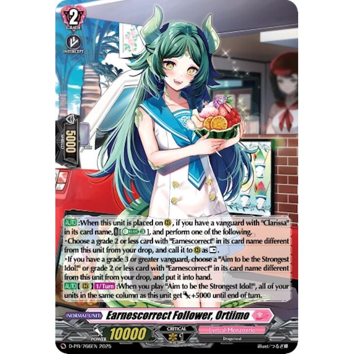 Image for Earnescorrect Follower, Ortilmo (Foil) (D-PR/766EN) (D-PR) - Cardfight Vanguard