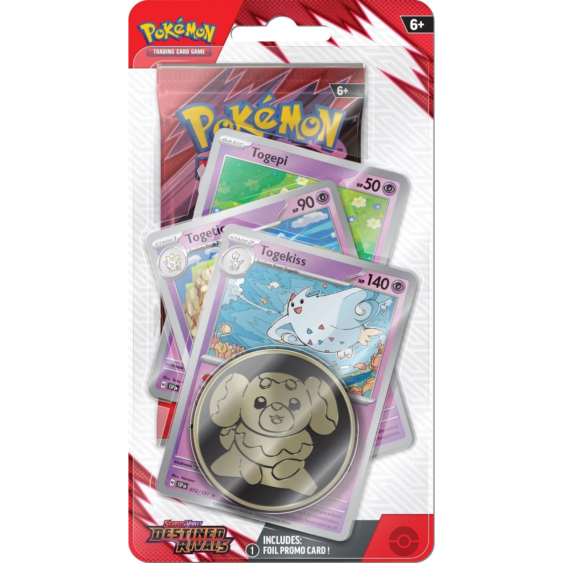 Image for Destined Rivals Premium Checklane Blister [Togekiss] - Pokemon