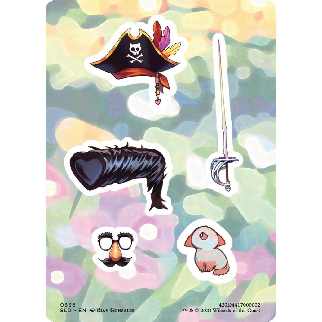 Image for Sticker Sheet (0336) (336) (SLD) - Magic: The Gathering