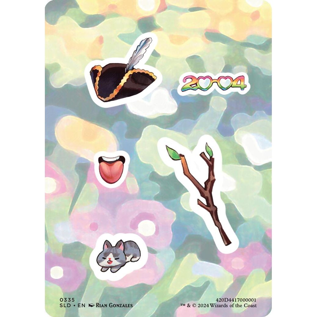 Image for Sticker Sheet (0335) (335) (SLD) - Magic: The Gathering