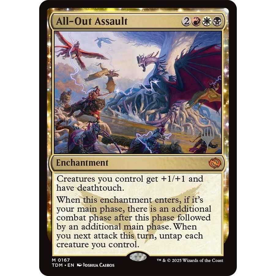 Image for All-Out Assault (167) (PPTDM) - Magic: The Gathering