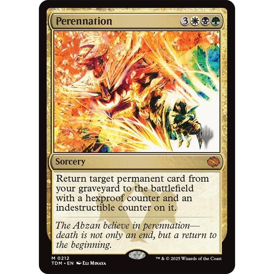Image for Perennation (212) (PPTDM) - Magic: The Gathering