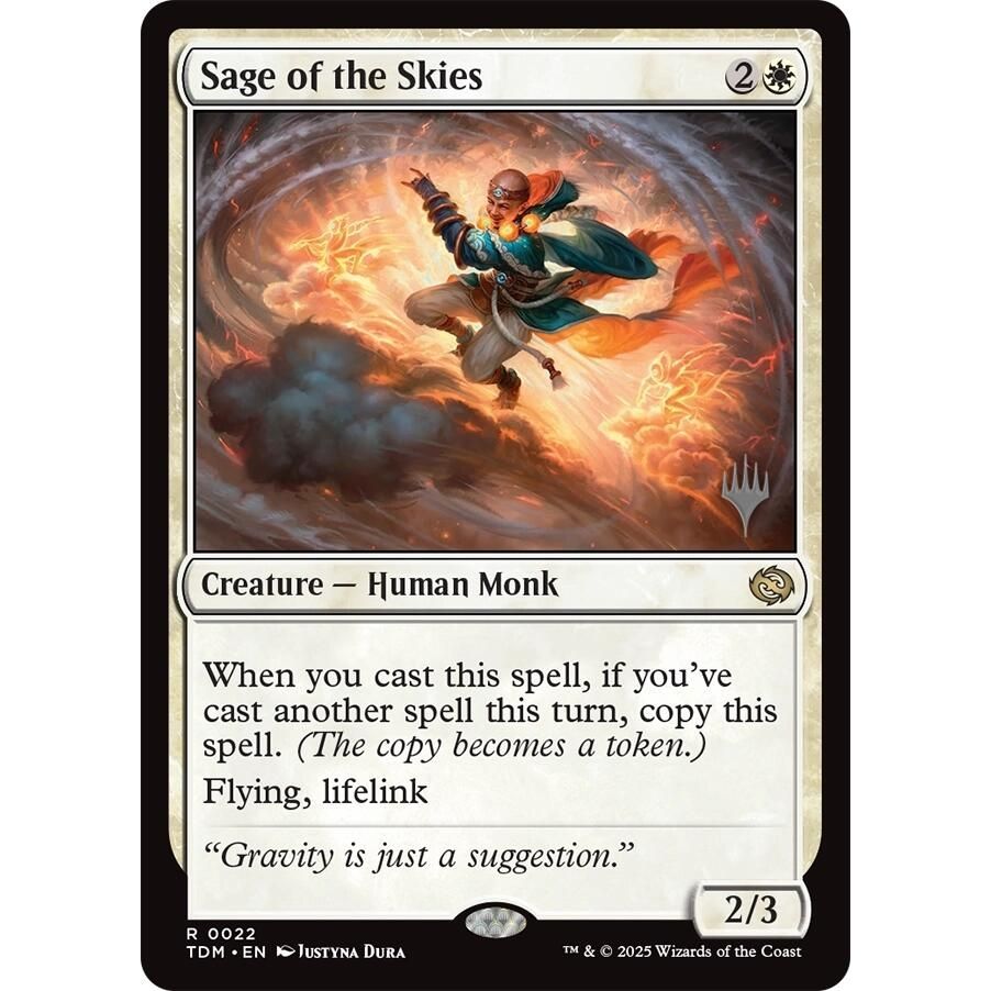 Image for Sage of the Skies (22) (PPTDM) - Magic: The Gathering