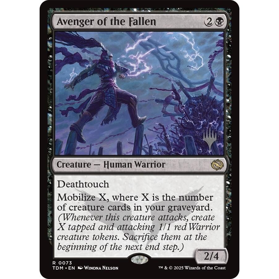 Image for Avenger of the Fallen (73) (PPTDM) - Magic: The Gathering
