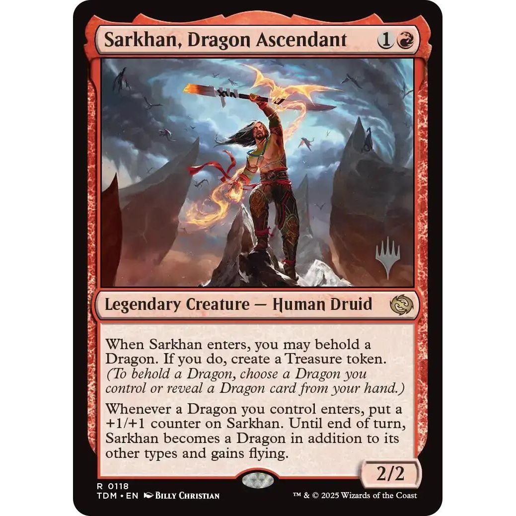 Image for Sarkhan, Dragon Ascendant (118) (PPTDM) - Magic: The Gathering