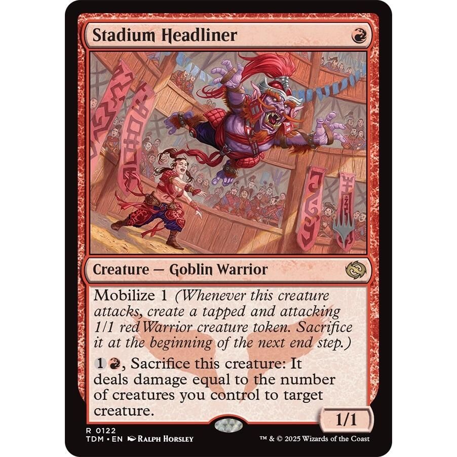 Image for Stadium Headliner (122) (PPTDM) - Magic: The Gathering