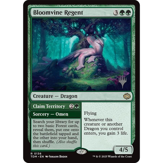 Image for Bloomvine Regent (136) (PPTDM) - Magic: The Gathering