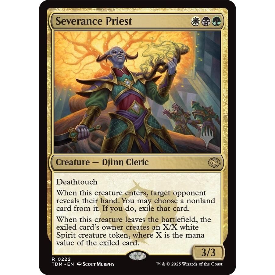 Image for Severance Priest (222) (PPTDM) - Magic: The Gathering