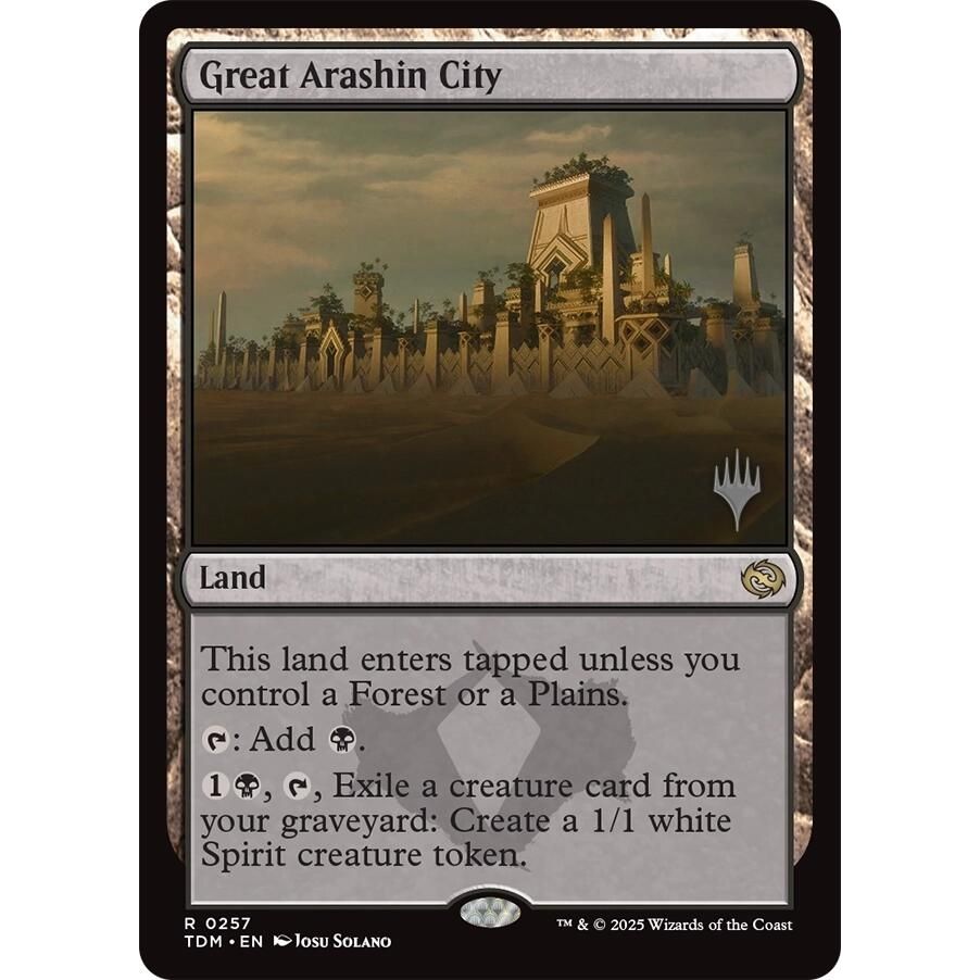 Image for Great Arashin City (257) (PPTDM) - Magic: The Gathering