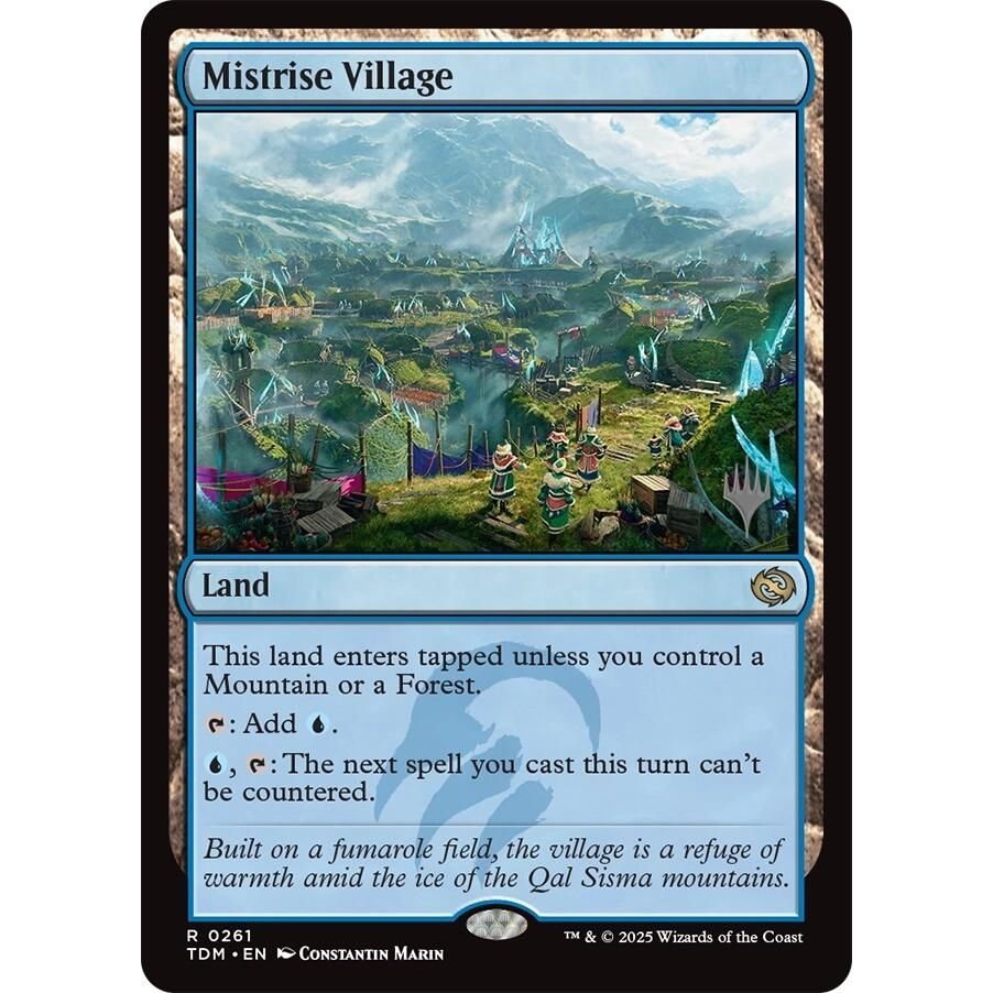 Image for Mistrise Village (261) (PPTDM) - Magic: The Gathering