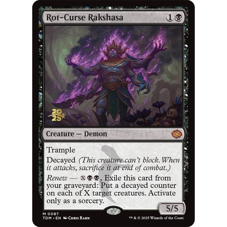 Image for Rot-Curse Rakshasa (87) (PRE) - Magic: The Gathering