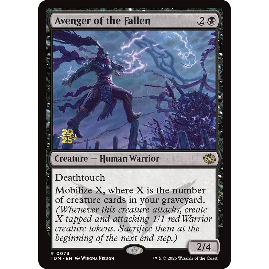 Image for Avenger of the Fallen (73) (PRE) - Magic: The Gathering