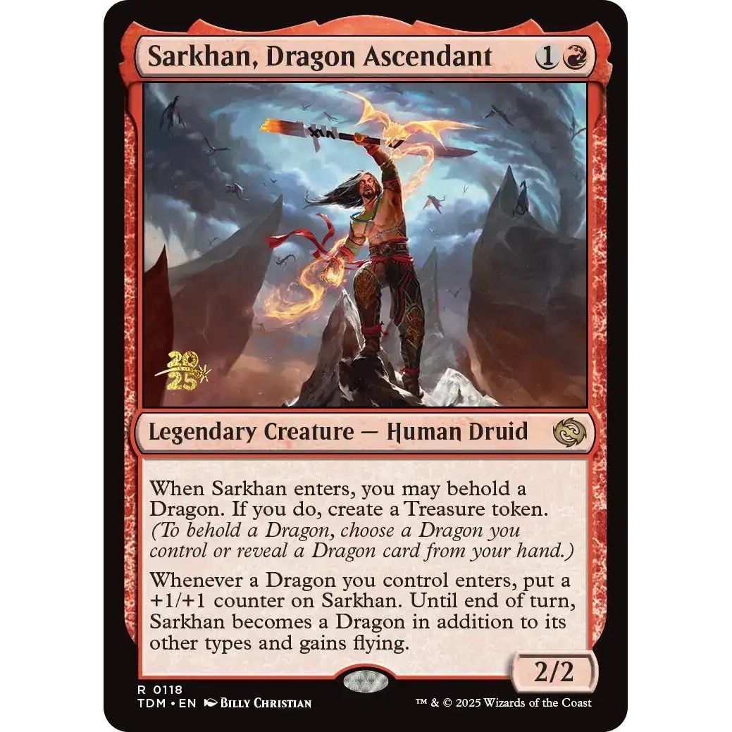 Image for Sarkhan, Dragon Ascendant (118) (PRE) - Magic: The Gathering
