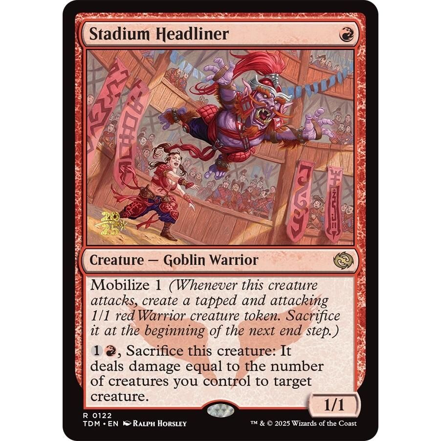 Image for Stadium Headliner (122) (PRE) - Magic: The Gathering